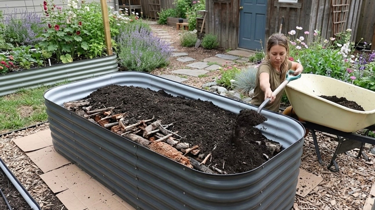 Add Rich Garden Soil