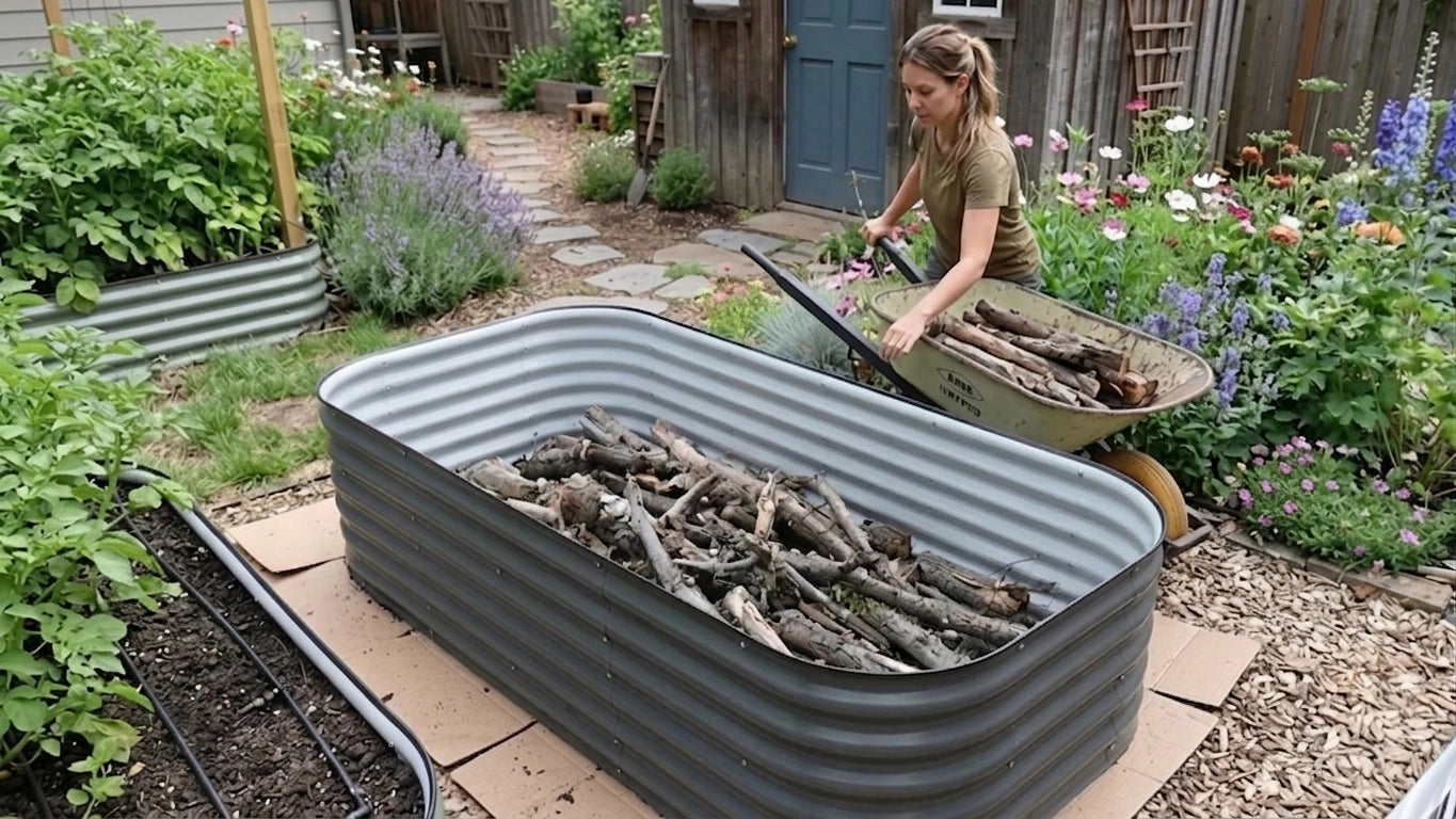 Fill the Bed with Natural Layers